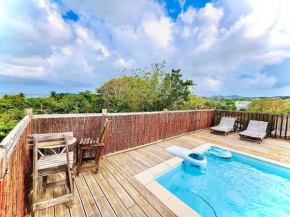 Villa Soley piscine 200m plage mitan 2 chambres